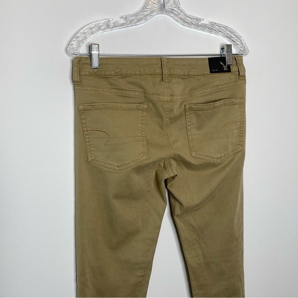 American Eagle Outfitters Khaki Sateen Jegging - Picture 3 of 10